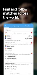 Screenshot 3: ESPNCricinfo - Live Cricket Scores, News & Videos