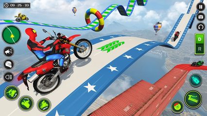 Screenshot 23: Superhero Bike Stunt 3D Games