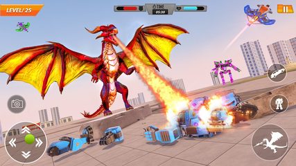 Screenshot 21: Monster Truck Robot Car Game