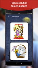 Screenshot 2: Halloween Games 2018: Free Offline Coloring Book