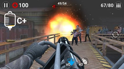 Screenshot 1: Gun Trigger Zombie