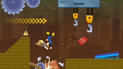 Screenshot 3: Stickman Destroy - Super Warriors Destruction
