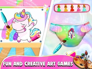 Screenshot 24: Pregnant Mom Baby Unicorn Game