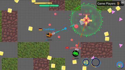 Screenshot 2: piupiu.io- tank io game online