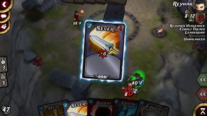 Screenshot 1: Traitors Empire Card RPG – Turn Based Strategy