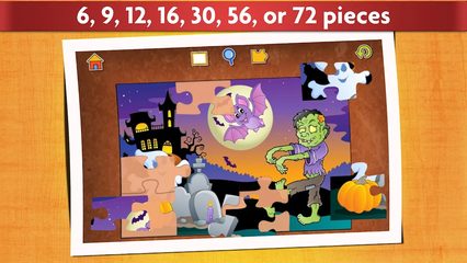 Screenshot 17: Kid Halloween Jigsaw Puzzles