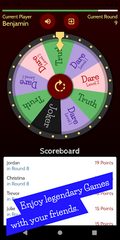 Screenshot 1: Wheel of Truth or Dare