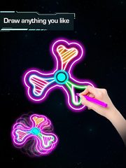 Screenshot 10: Draw Finger Spinner