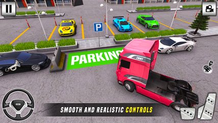 Screenshot 3: Truck Parking King Truck Games 2020