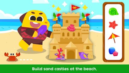 Screenshot 3: Cocobi Summer Vacation - Kids game, seaside picnic