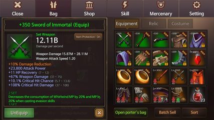 Screenshot 4: Dungeon Chronicle