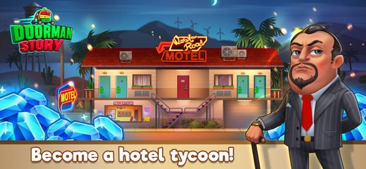 Screenshot 5: Doorman Story: idle hotel game