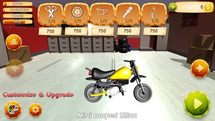 Screenshot 2: Motorcycle drag racing edition