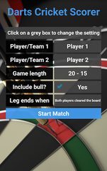 Screenshot 1: Darts Cricket Scorer