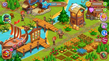 Screenshot 9: Vikings and Dragon Island Farm