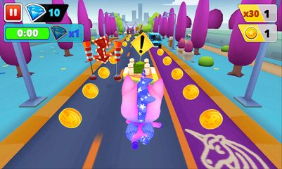Screenshot 20: Unicorn Runner 2. Magical Run