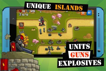 Screenshot 3: Island Defense: Offline Tower Defense