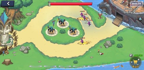 Screenshot 4: Summoner Defense: Merge Kingdom - Tower Rush