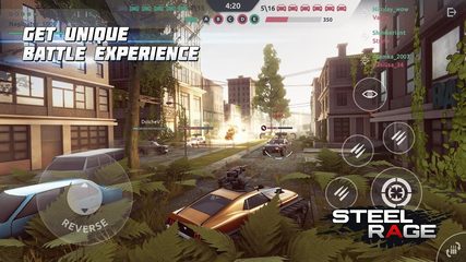 Screenshot 5: Steel Rage: Mech Cars PvP War