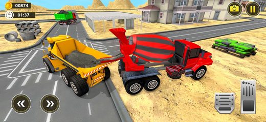 Screenshot 3: Heavy Excavator Dump Truck 3D 4+