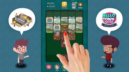 Screenshot 7: HelloTown 2048 - Merge Tycoon