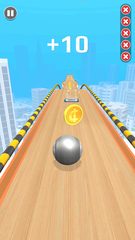 Screenshot 1: Sky Rolling Ball 3D