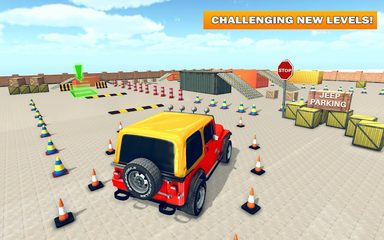 Screenshot 4: Modern Prado Car Parking Mania