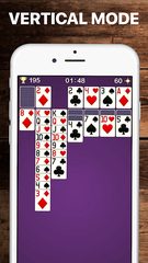 Screenshot 1: Solitaire Klondike - classic offline card game