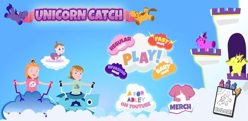 Screenshot 1: Unicorn Catch