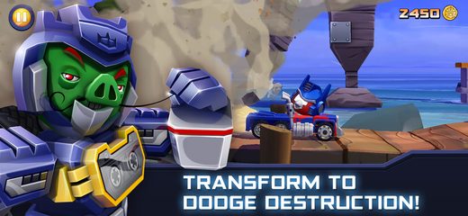 Screenshot 4: Angry Birds Transformers 4+