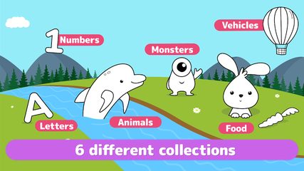 Screenshot 6: Coloring games for kids 🎨 Learn & painting games