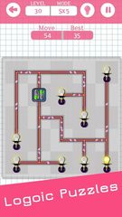 Screenshot 1: Power line - Line Connect Puzzle
