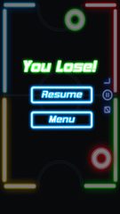Screenshot 5: Glow Air Hockey