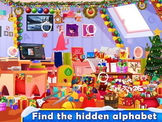 Screenshot 6: Christmas Hidden Objects : Alphabets & Numbers