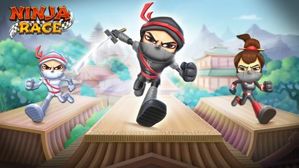 Screenshot 1: Ninja Race - Multiplayer