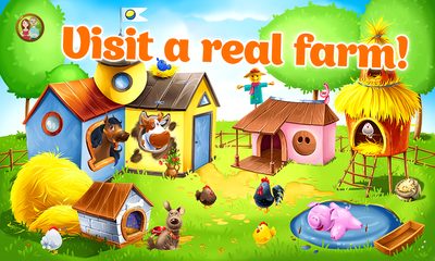 Screenshot 1: Animal Farm for Kids. Toddler games.