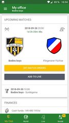Screenshot 1: Hattrick Football Manager Game