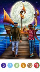 Screenshot 1: Mia's Journey - Coloring Book Free