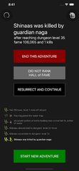 Screenshot 8: Pathos: Nethack Codex