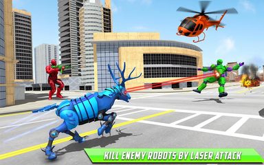 Screenshot 18: Deer Robot Car Game-Robot Game