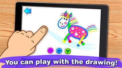 Screenshot 4: Bini Drawing for Kids! Learning Games for Toddlers