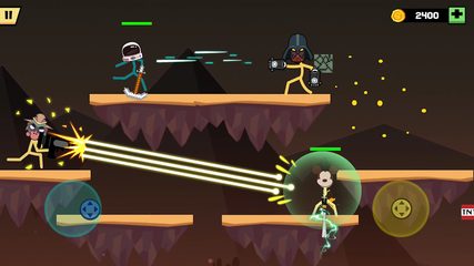 Screenshot 2: Stickman Fight Battle - Shadow Warriors