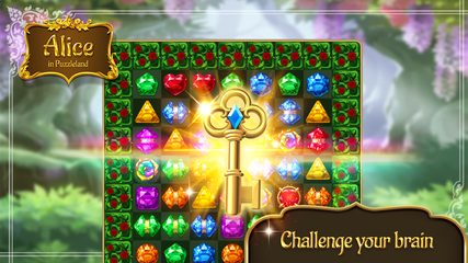 Screenshot 1: Alice in Puzzleland