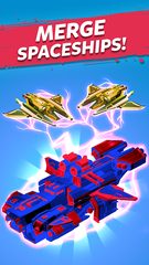 Screenshot 5: Merge Space Ships: Cyber Merge