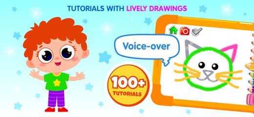 Screenshot 3: DRAWING FOR KIDS Games! Apps 2 4+