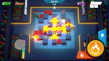 Screenshot 3: Bomb Bots Arena - Multiplayer