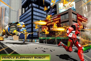 Screenshot 6: Elephant Vs Lion Robot Game
