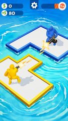 Screenshot 2: War of Rafts: Crazy Sea Battle