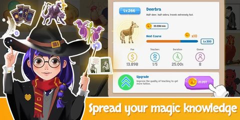 Screenshot 6: Idle Wizard School