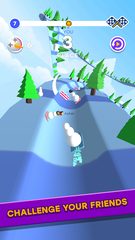 Screenshot 3: Snowman Race 3D PRO